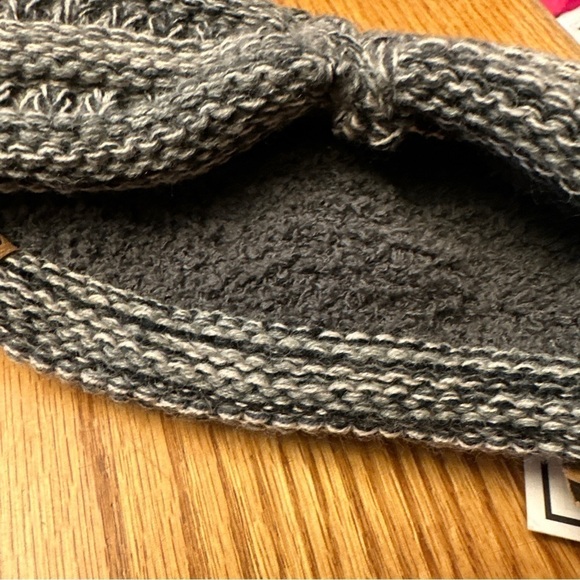 C. C ponytail headband ear warmer NWT gray - Picture 3 of 4